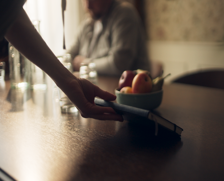 Mødelokale på Marienlyst Badehotel i Nordsjælland