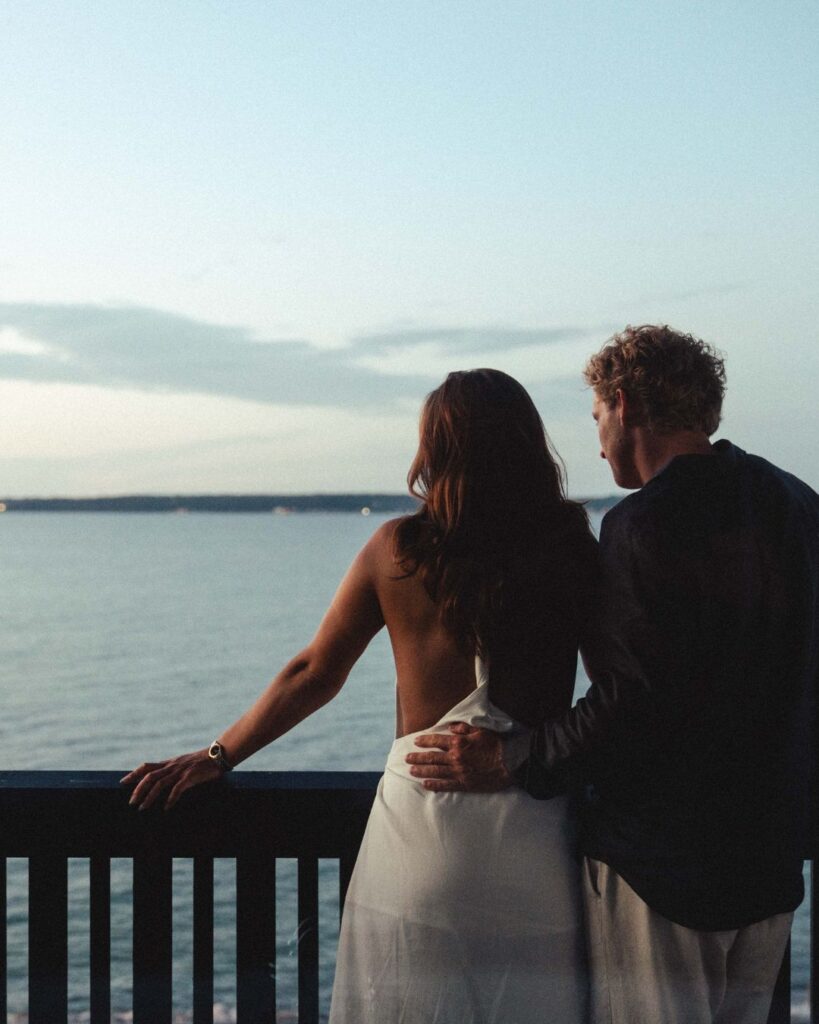 Couple on the Balcony - Marienlyst Strandhotel