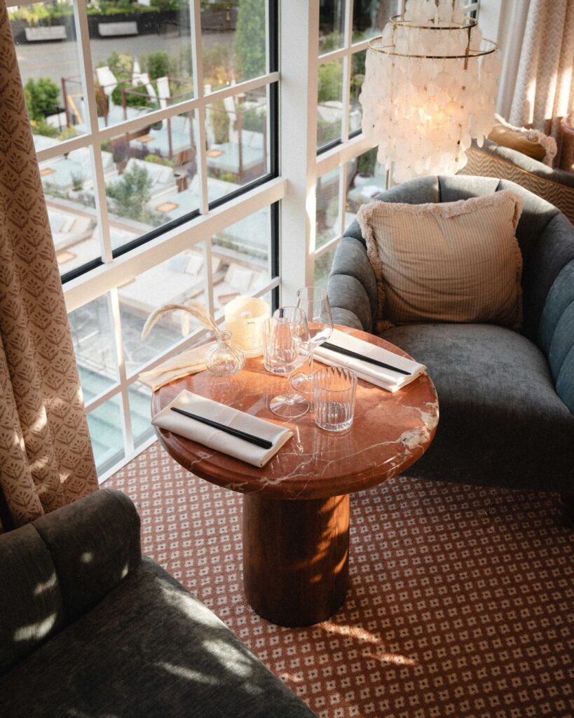 Lounge Area at the Pool Club - Marienlyst Strandhotel